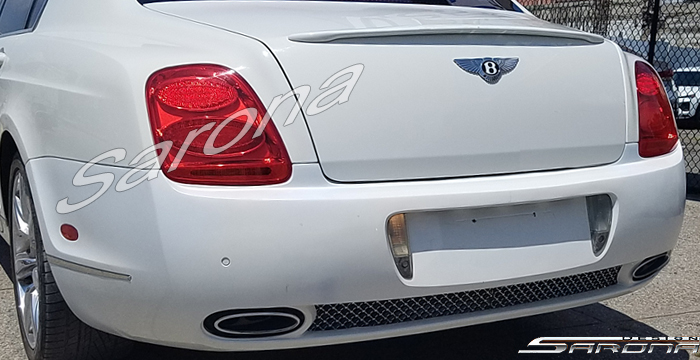 Custom Bentley Flying Spur  Sedan Trunk Wing (2004 - 2013) - $290.00 (Part #BT-013-TW)